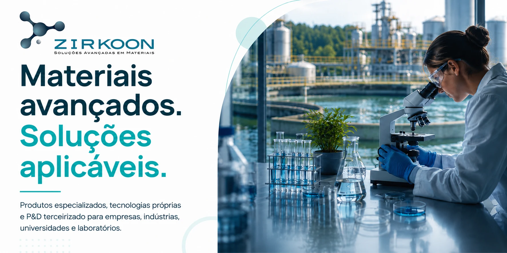 Zirkoon: materiais avançados e soluções aplicáveis, com laboratório de pesquisa integrado ao ambiente industrial